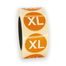 Стікери "Розмір одягу - XL"