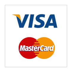 Стікер "Visa, Master Card"