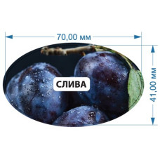Стікер "Слива"