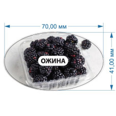Стікер "Ожина"