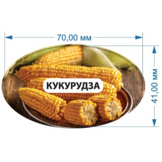Стікер "Кукурудза"