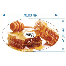 Стікер "Мед"