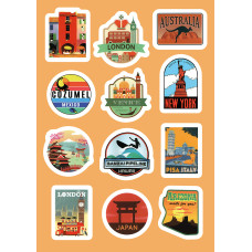 Стікерпак "Countries Stikers"
