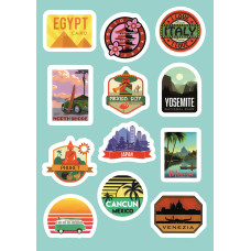 Стікерпак "Countries Stikers"