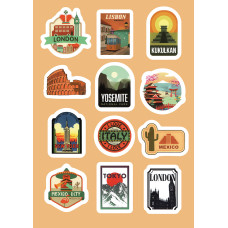 Стікерпак "Countries Stikers"