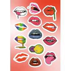 Стікерпак "Sticker Lips"