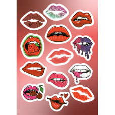Стікерпак "Sticker Lips"