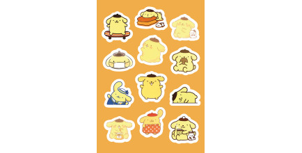 Стікерпак "Pompompurin"
