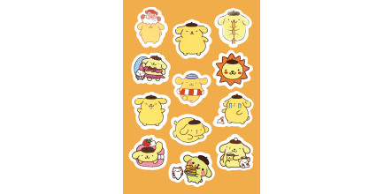 Стікерпак "Pompompurin"