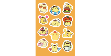 Стікерпак "Pompompurin"